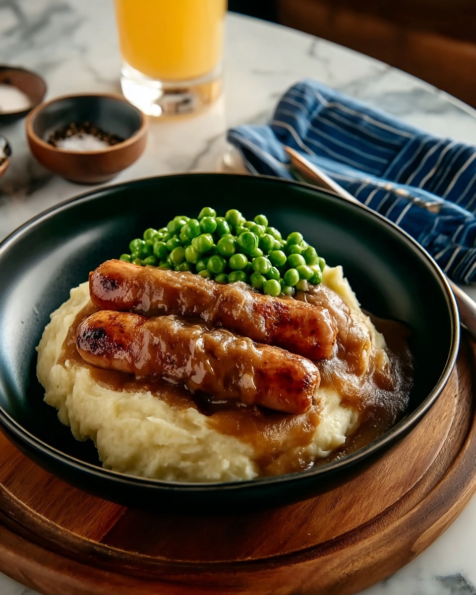 Bangers and Mash Recipe - Recipe Image