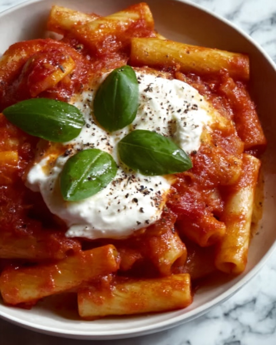 Sweet Garlic Tomato & Basil Casarecce Recipe - Recipe Image