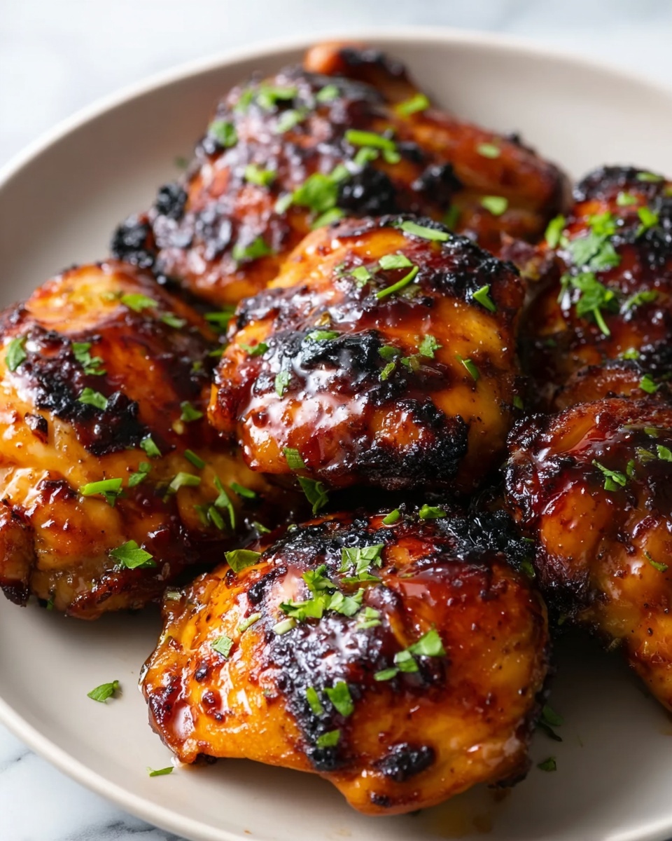 Garlic Miso Chicken Thighs (Air Fryer) Recipe - Recipe Image