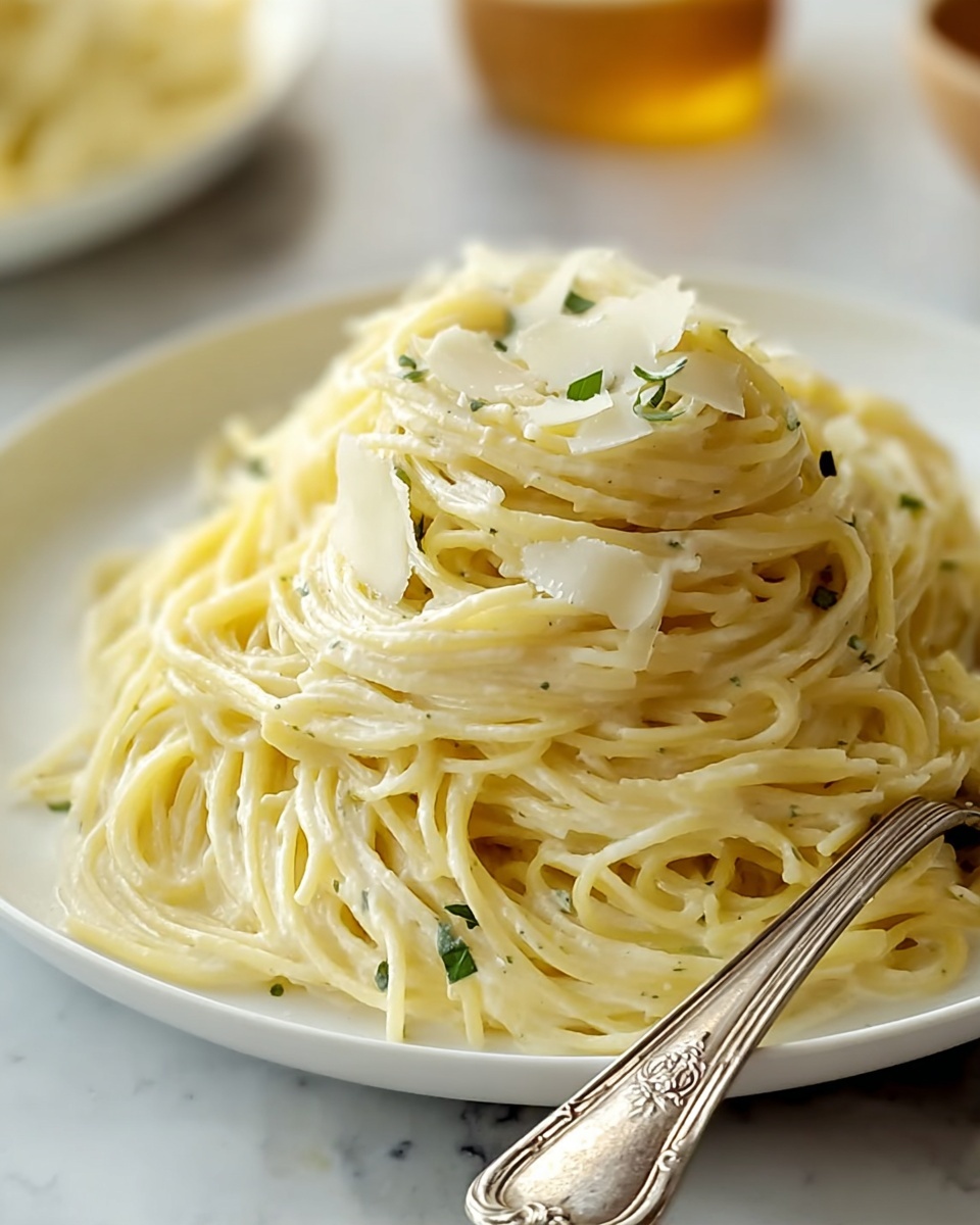 Creamy Fettuccine Alfredo with Sage Recipe - Recipe Image