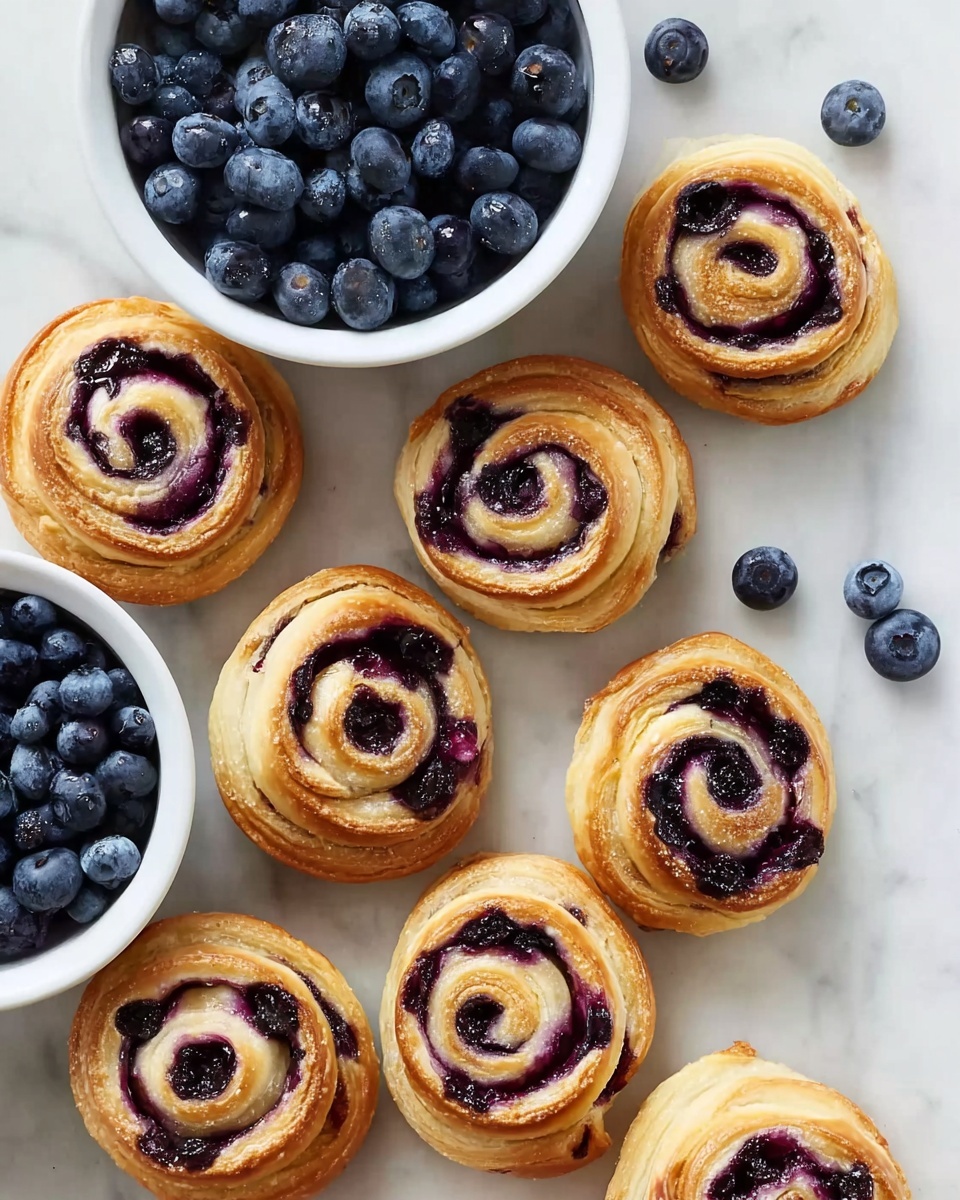 Homemade Blueberry Cruffins Recipe - Recipe Image