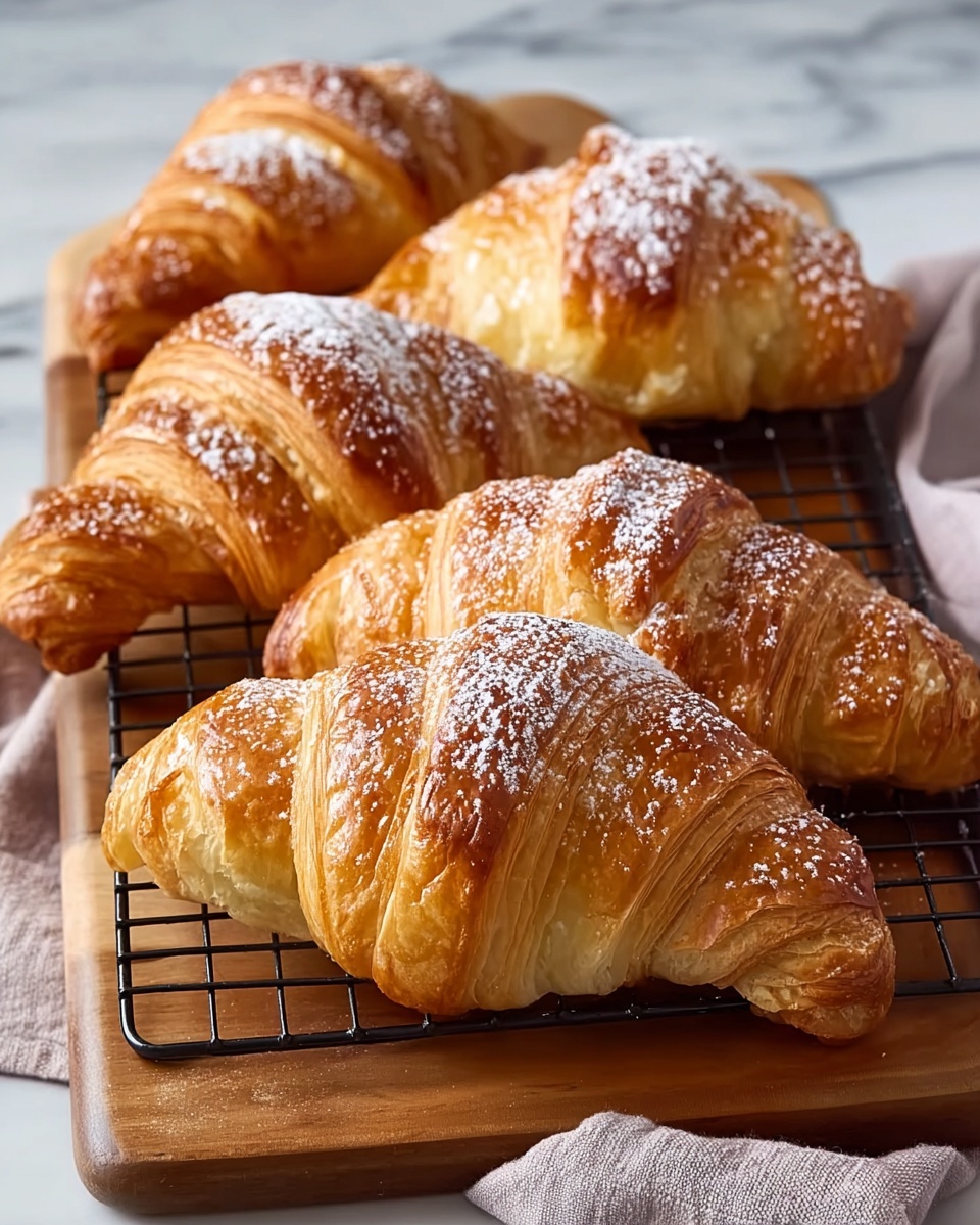 Air Fryer Nutella Croissants with Chocolate Chips Recipe - Recipe Image