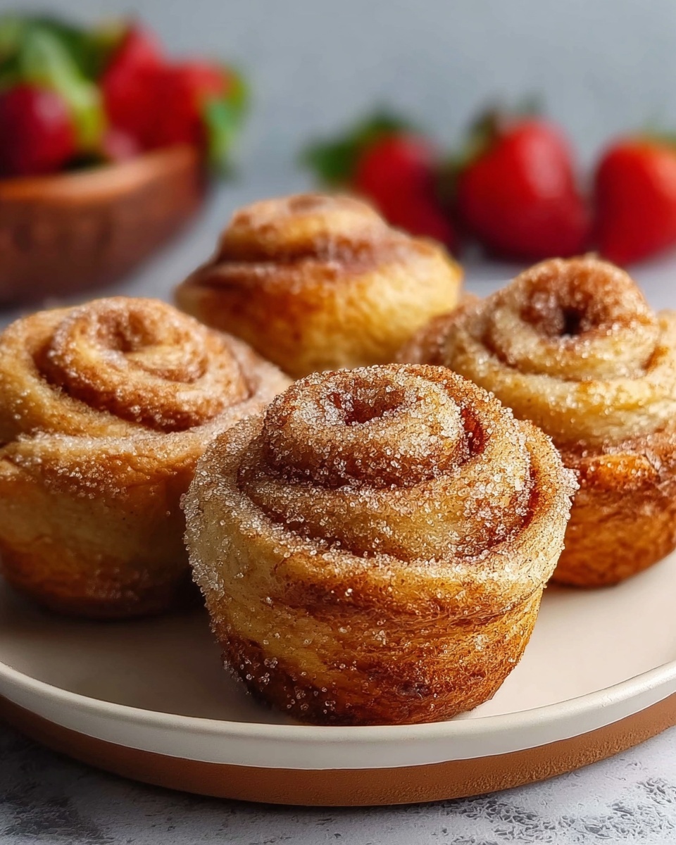 Baked Cinnamon Sugar French Toast Muffins Recipe - Recipe Image