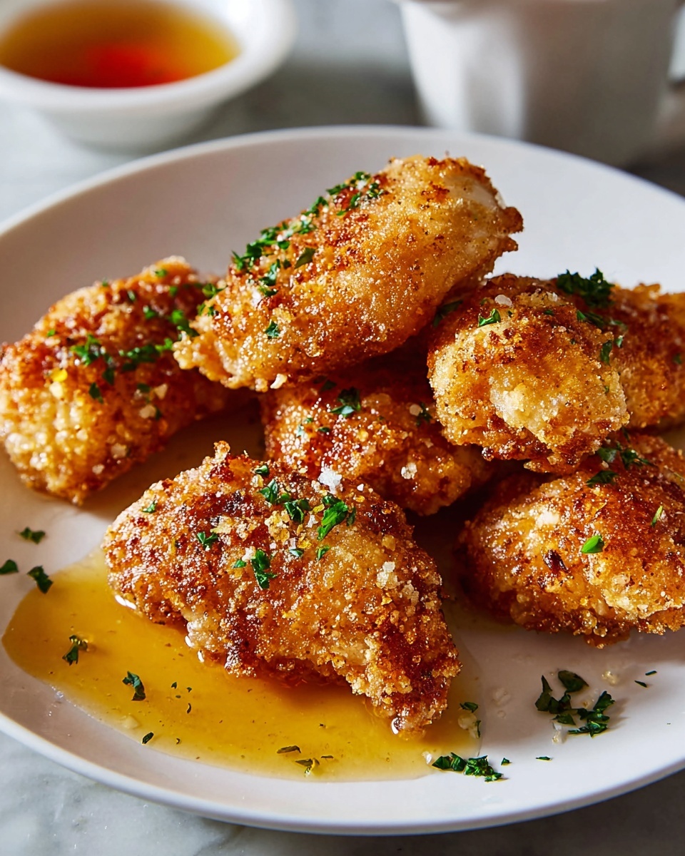 Crispy Garlic Parmesan Chicken Tenders Recipe - Recipe Image