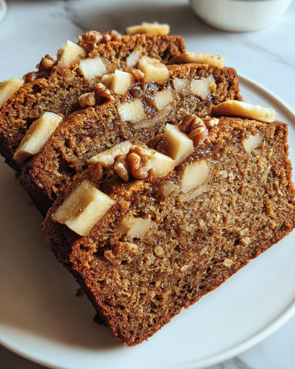 Apple Cinnamon Pecan Bread Recipe - Recipe Image