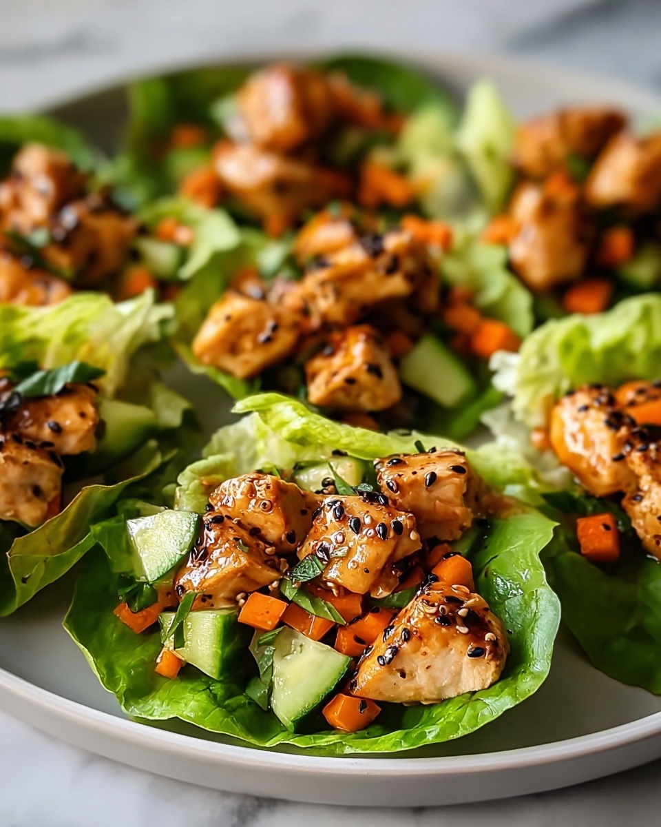 Thai Chicken Lettuce Wraps Recipe - Recipe Image