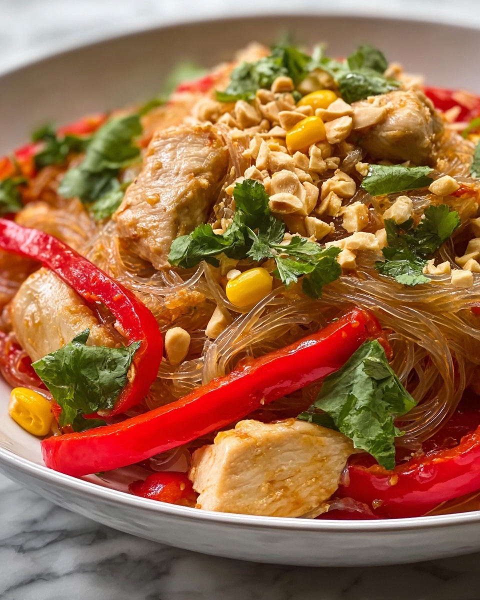 Creamy Chicken Curry Noodles Recipe - Recipe Image