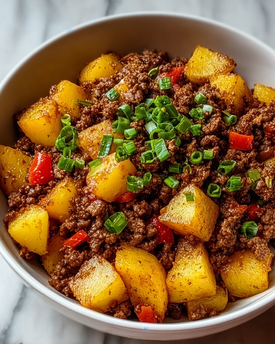 Ground Beef and Potato Casserole Recipe - Recipe Image