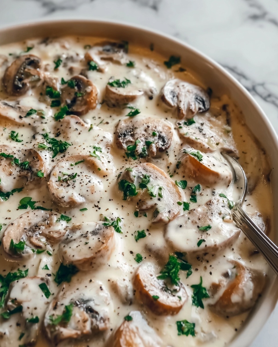 Creamy Mushroom Delight Recipe - Recipe Image