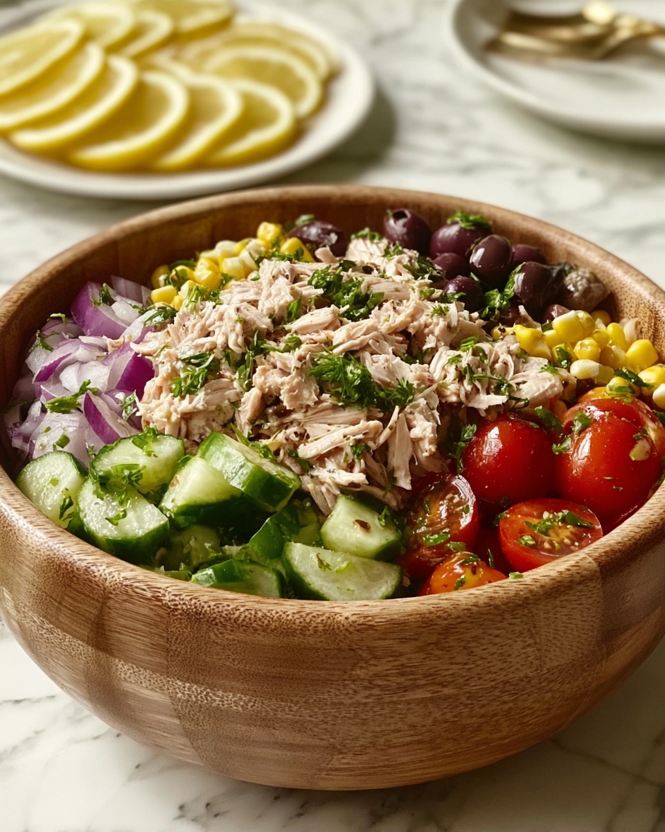 Mediterranean Tuna Salad Recipe - Recipe Image