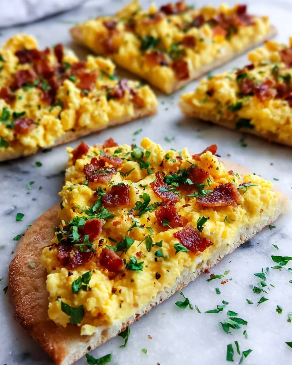 Easy Breakfast Pizza on a Tortilla Recipe - Recipe Image