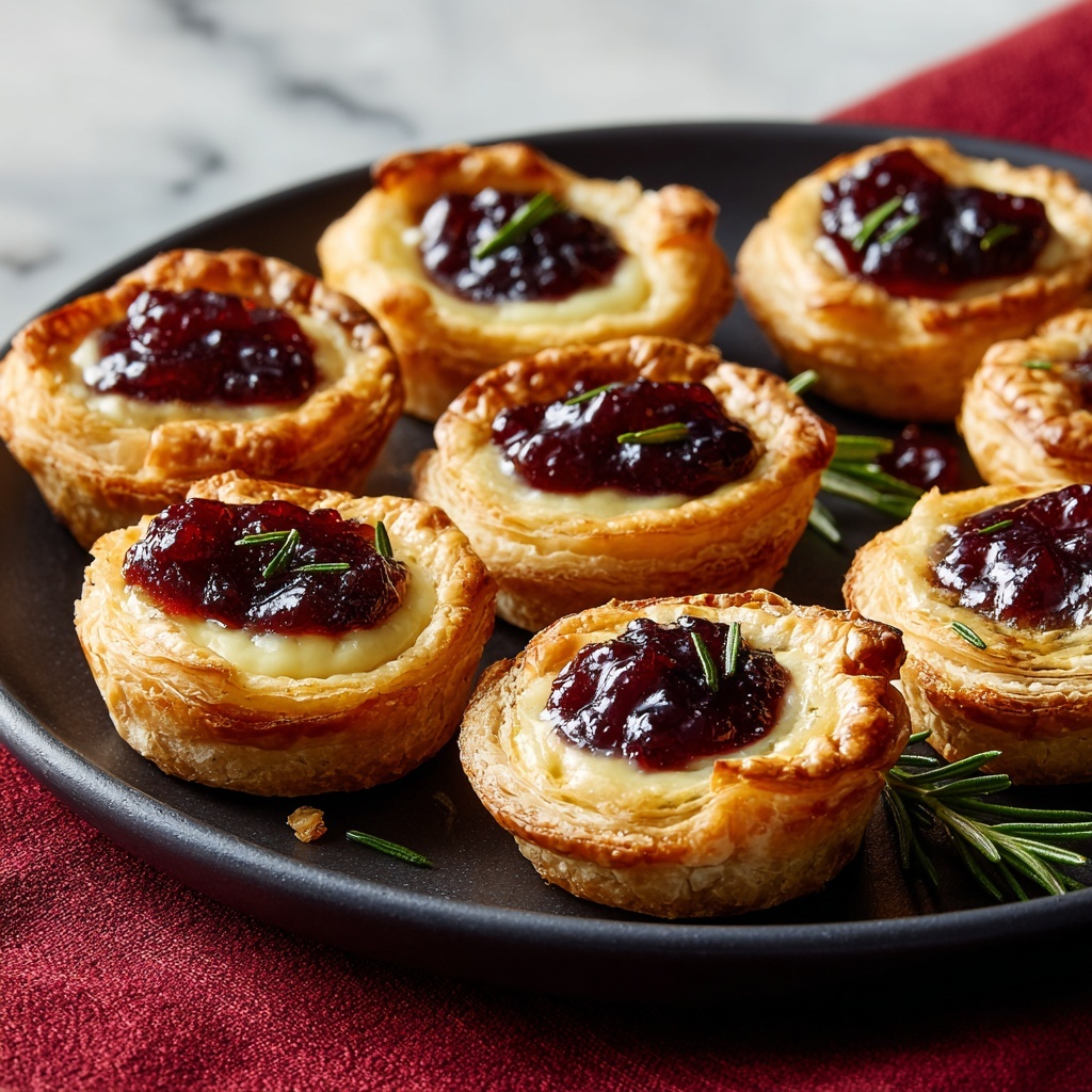 Cranberry Brie Bites Recipe - Recipe Image