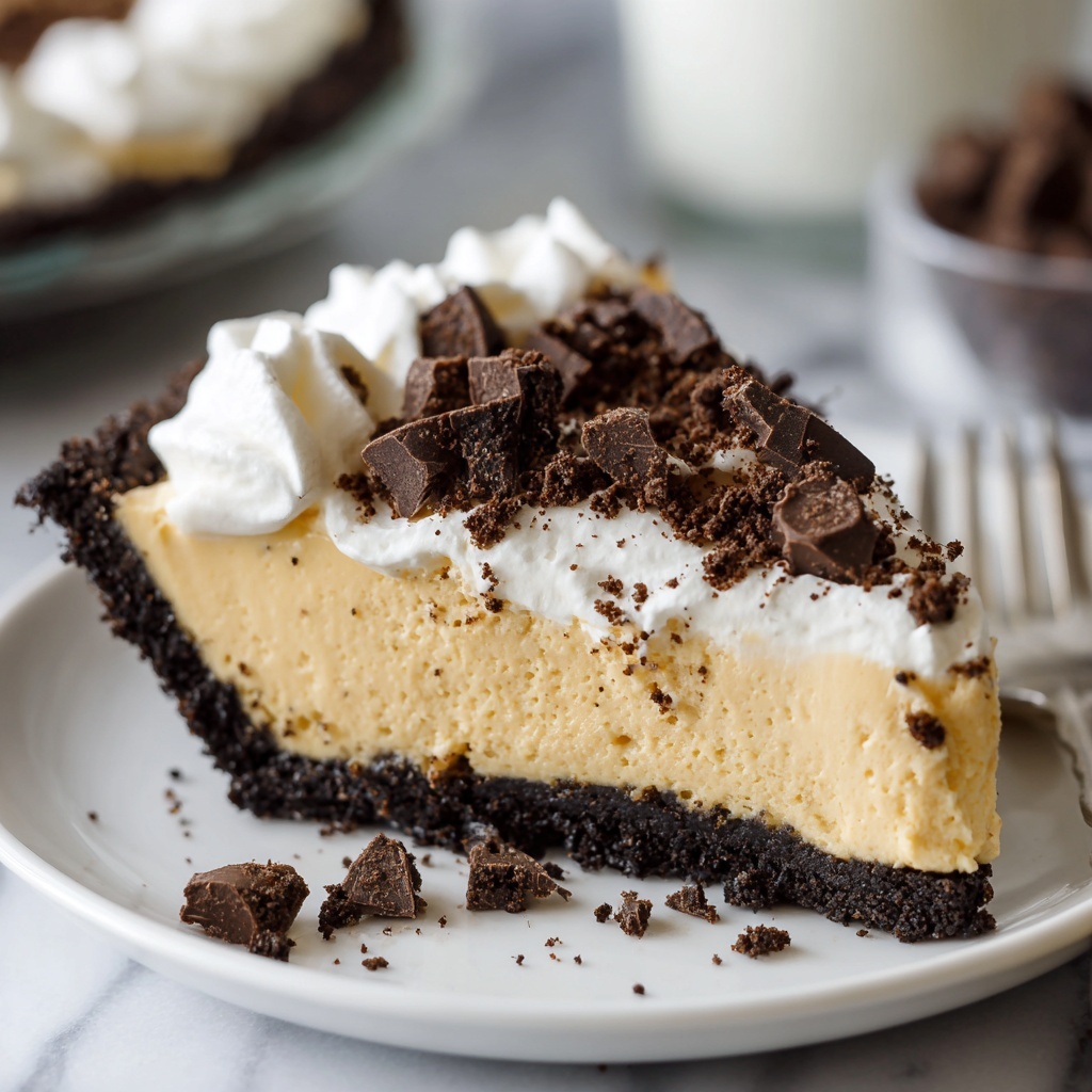 Butterfinger Peanut Butter Pie Recipe - Recipe Image