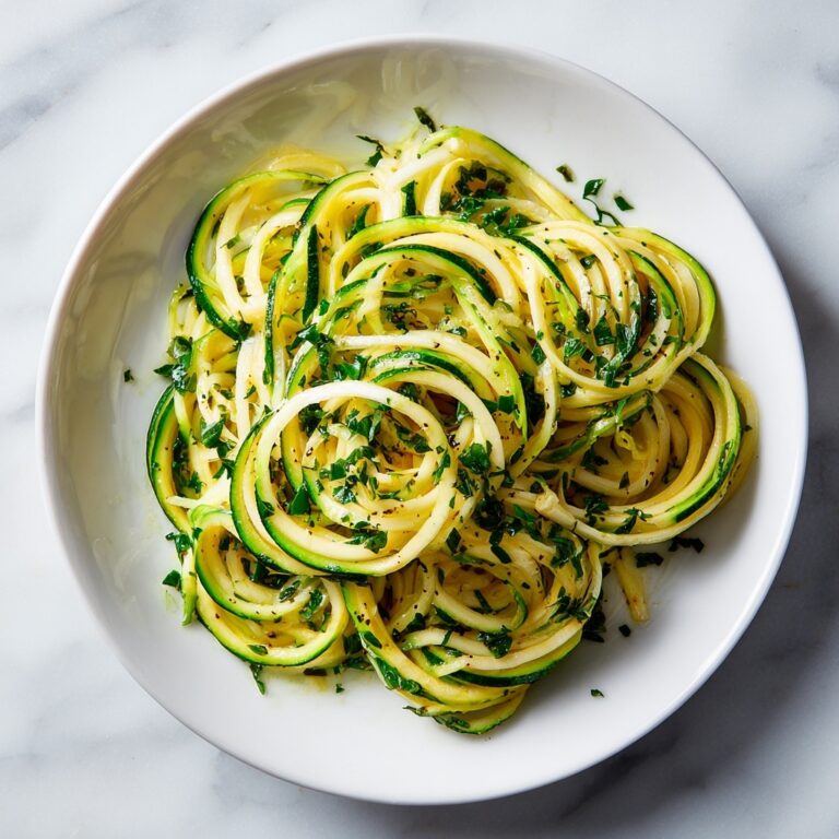 Low-Carb Zucchini Noodles Recipe