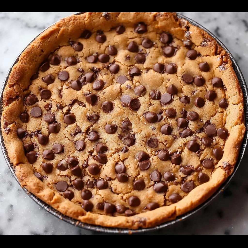 Chocolate Chip Cookie Pie Recipe - Recipe Image