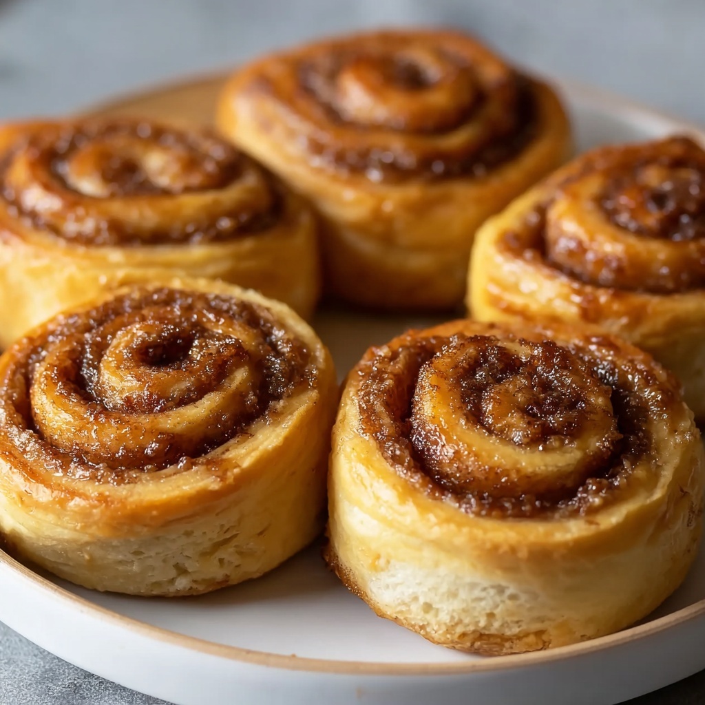 Quick Puff Pastry Cinnamon Rolls Recipe - Recipe Image