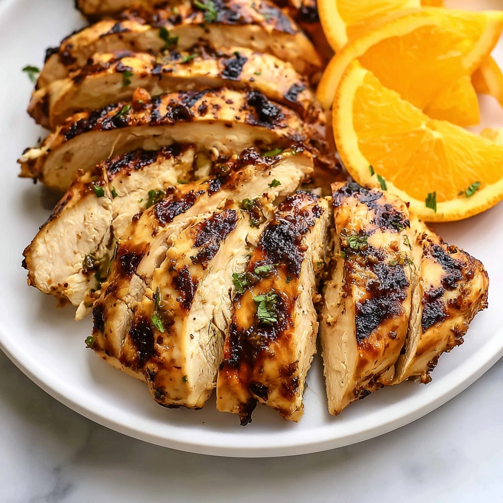 Grilled Orange Honey Chicken Recipe - Recipe Image