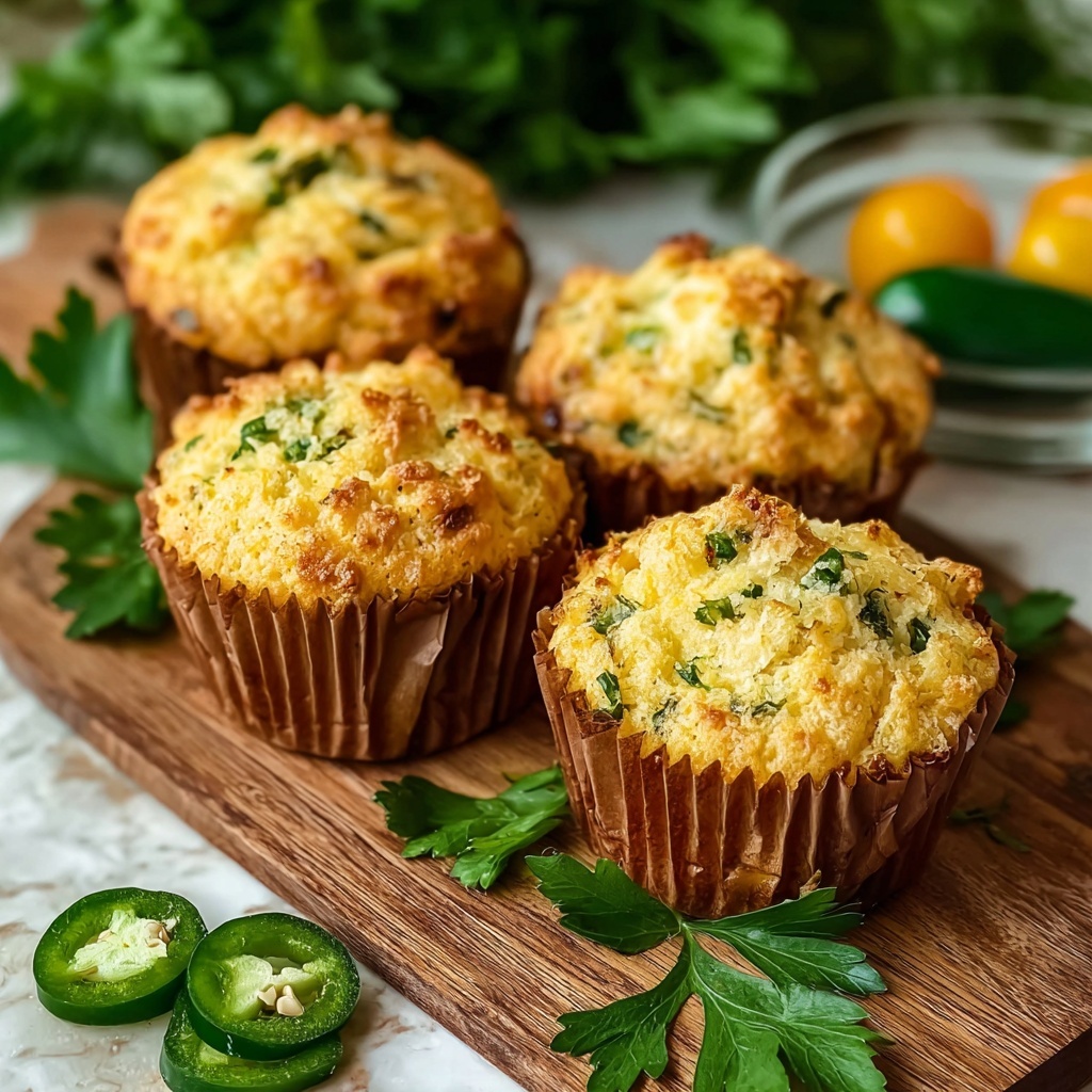 Jalapeño Cornbread Muffins with Cream Cheese Filling Recipe - Recipe Image