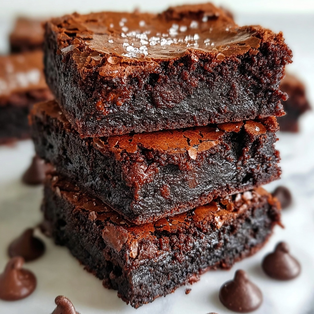 Easy Zero-Sugar Brownies with Greek Yogurt Recipe - Recipe Image