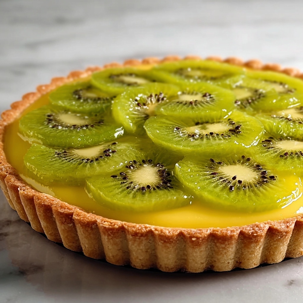 Key Lime Kiwi Tart Recipe - Recipe Image