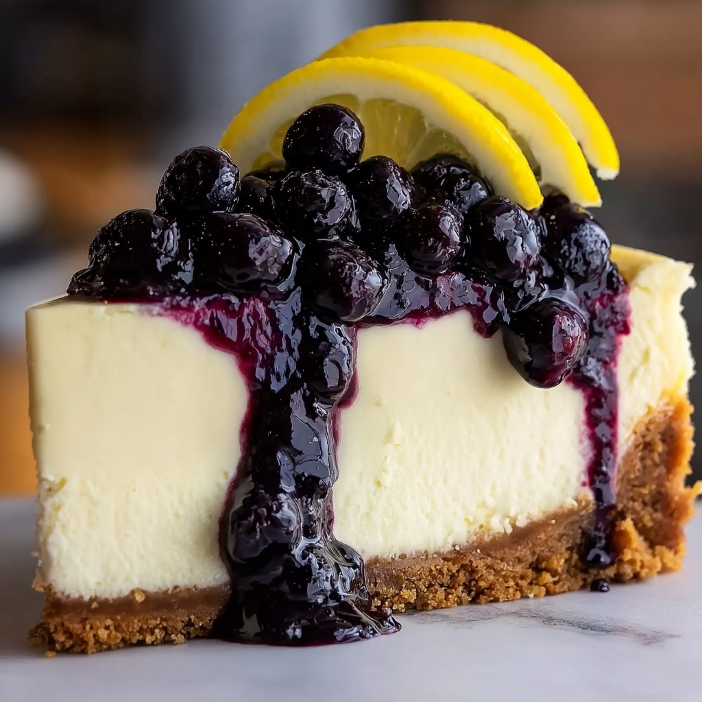 Lemon Blueberry Cheesecake Extravaganza Recipe - Recipe Image