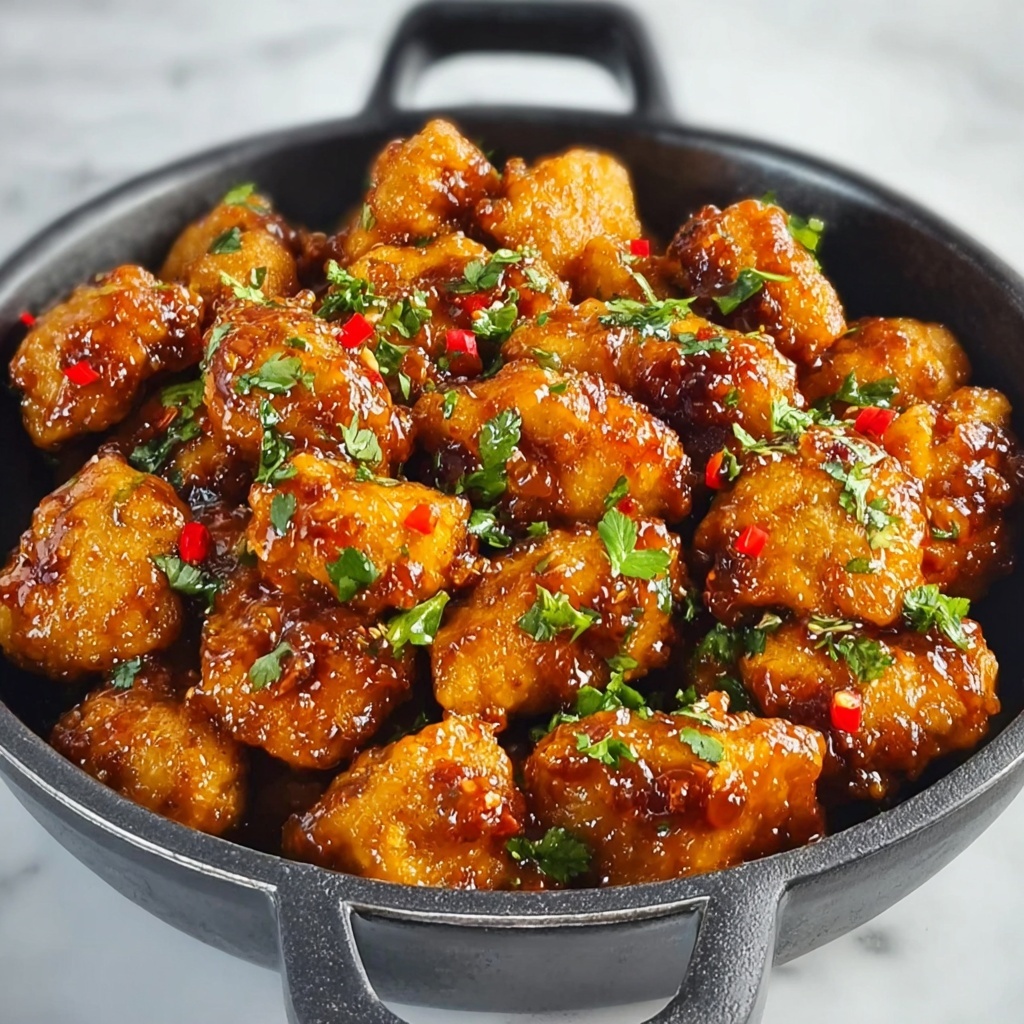 Honey Garlic Chicken Bites Recipe - Recipe Image