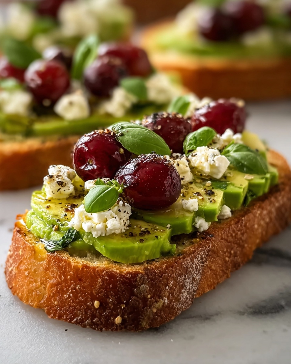 Avocado Feta Toast Delight Recipe - Recipe Image
