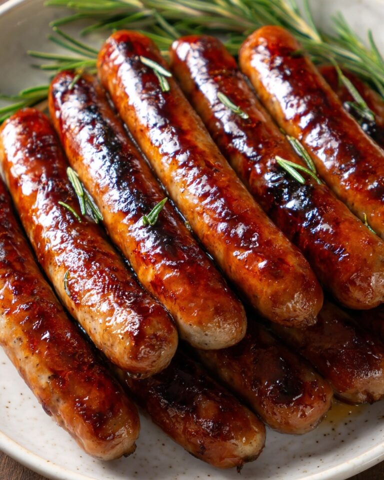 Maple and Rosemary Breakfast Sausage Recipe