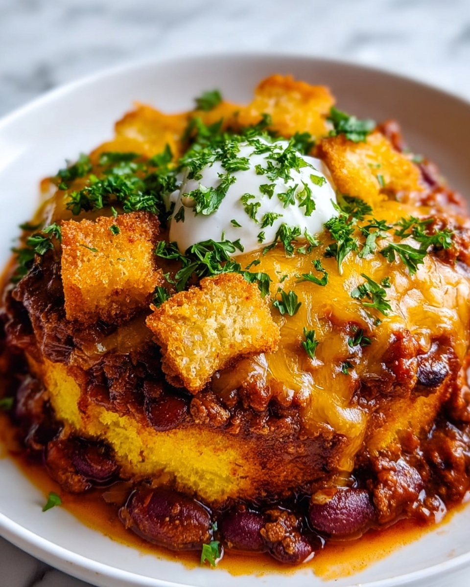 Cheesy One Pot Cowboy Casserole Recipe - Recipe Image