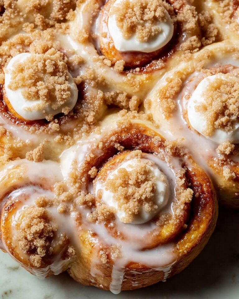 Peach Cobbler Cinnamon Rolls Recipe