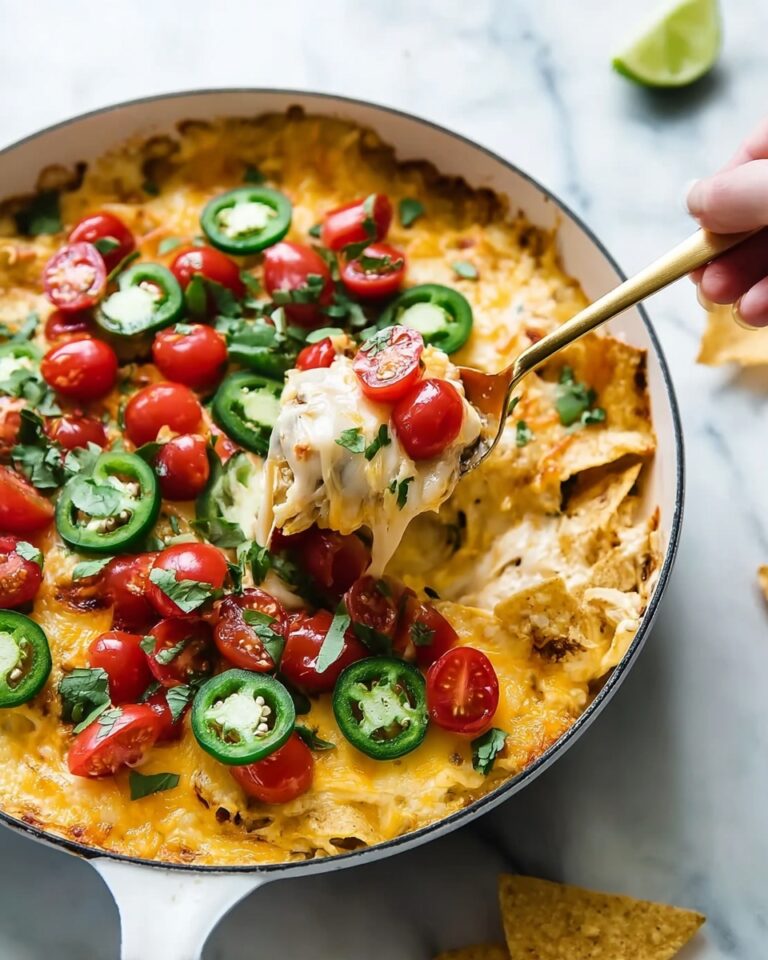Super Easy Chicken Nacho Casserole Recipe