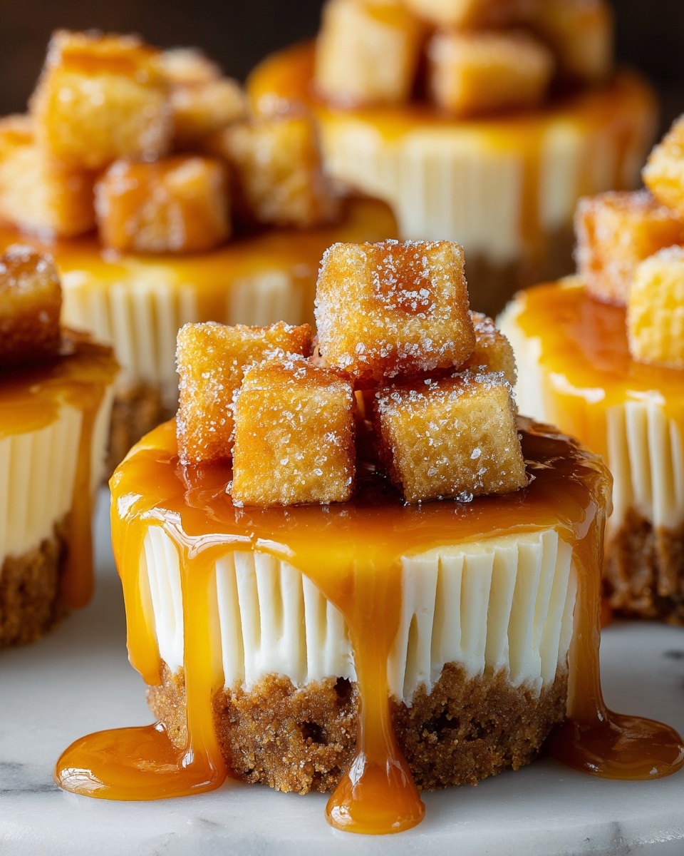 Caramel Apple Cheesecake Cups Recipe - Recipe Image