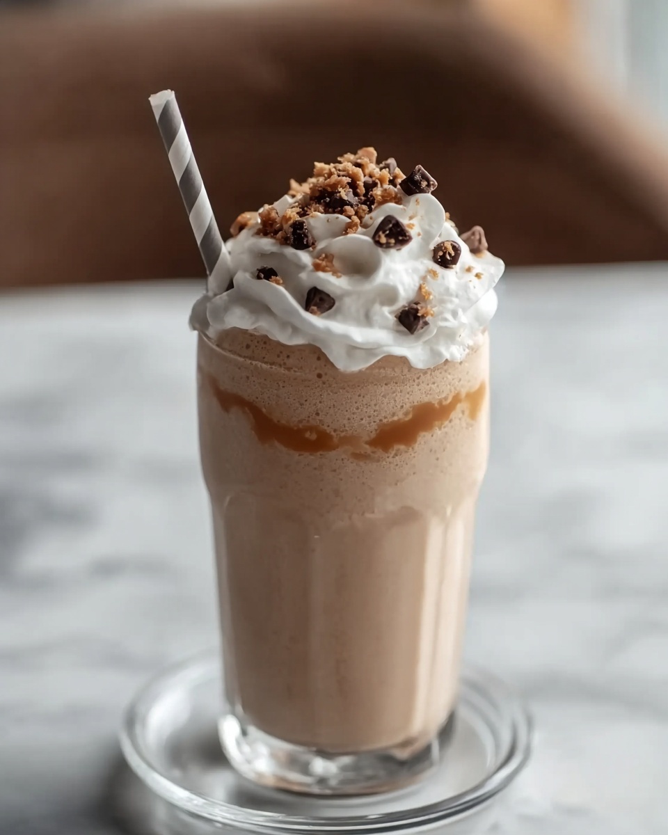 Toffee Coffee Frappé Recipe - Recipe Image