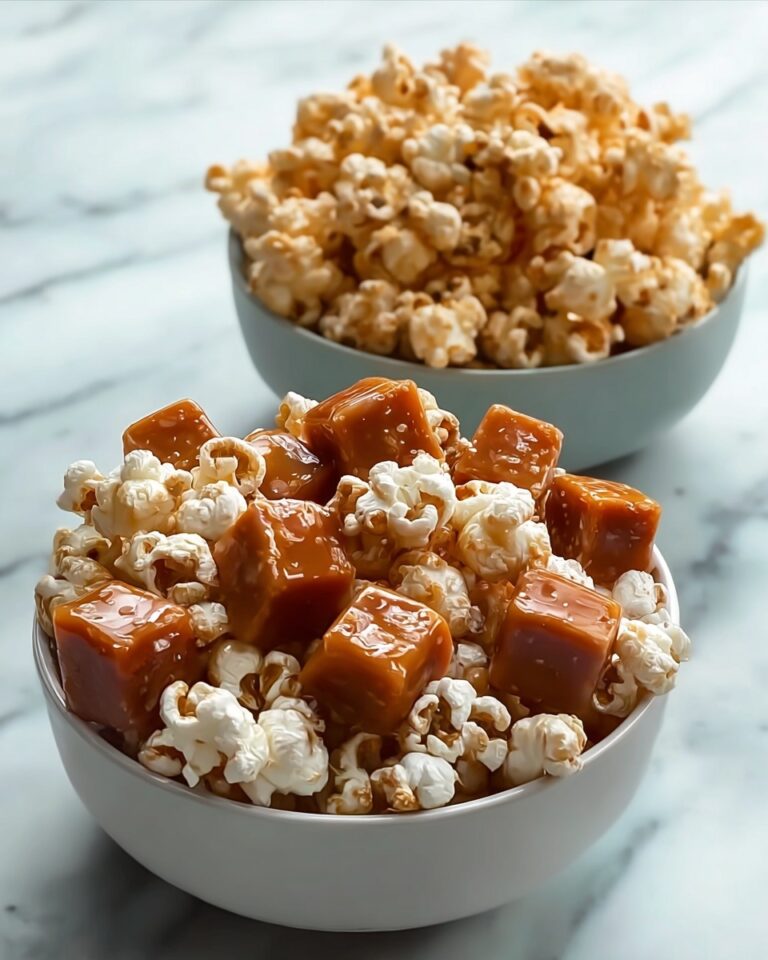 Caramel Cheese Popcorn Mix Recipe