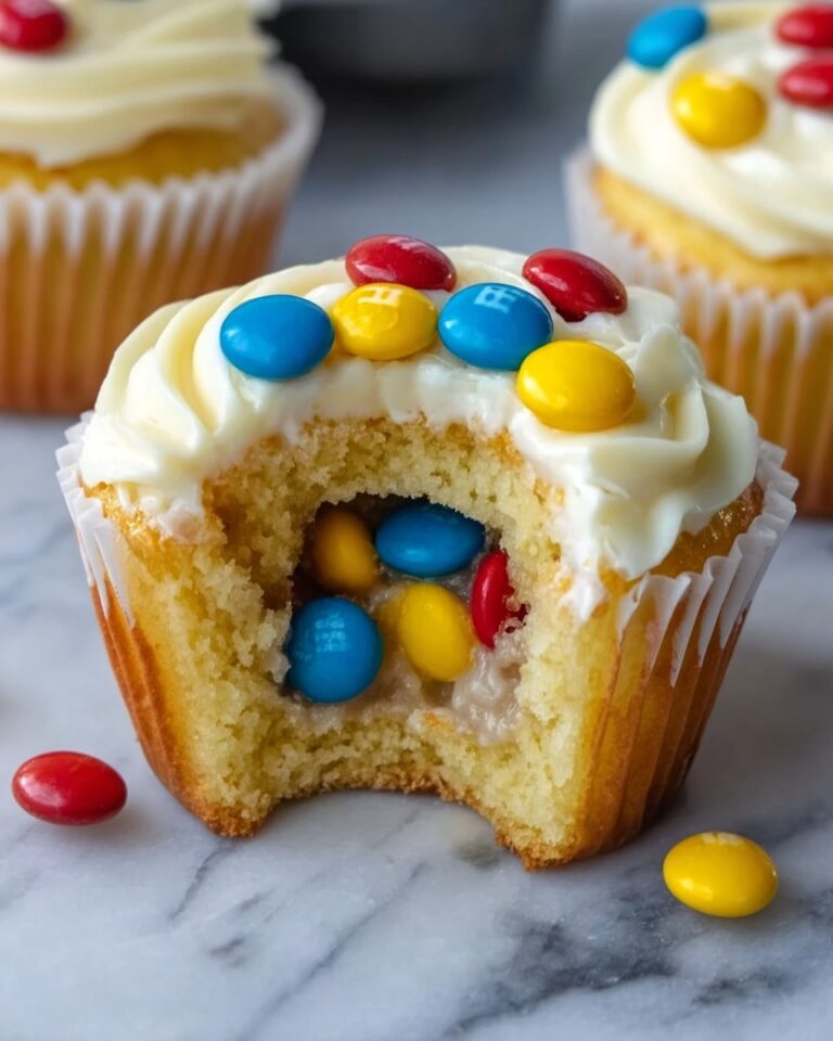 M&M Cupcakes Recipe