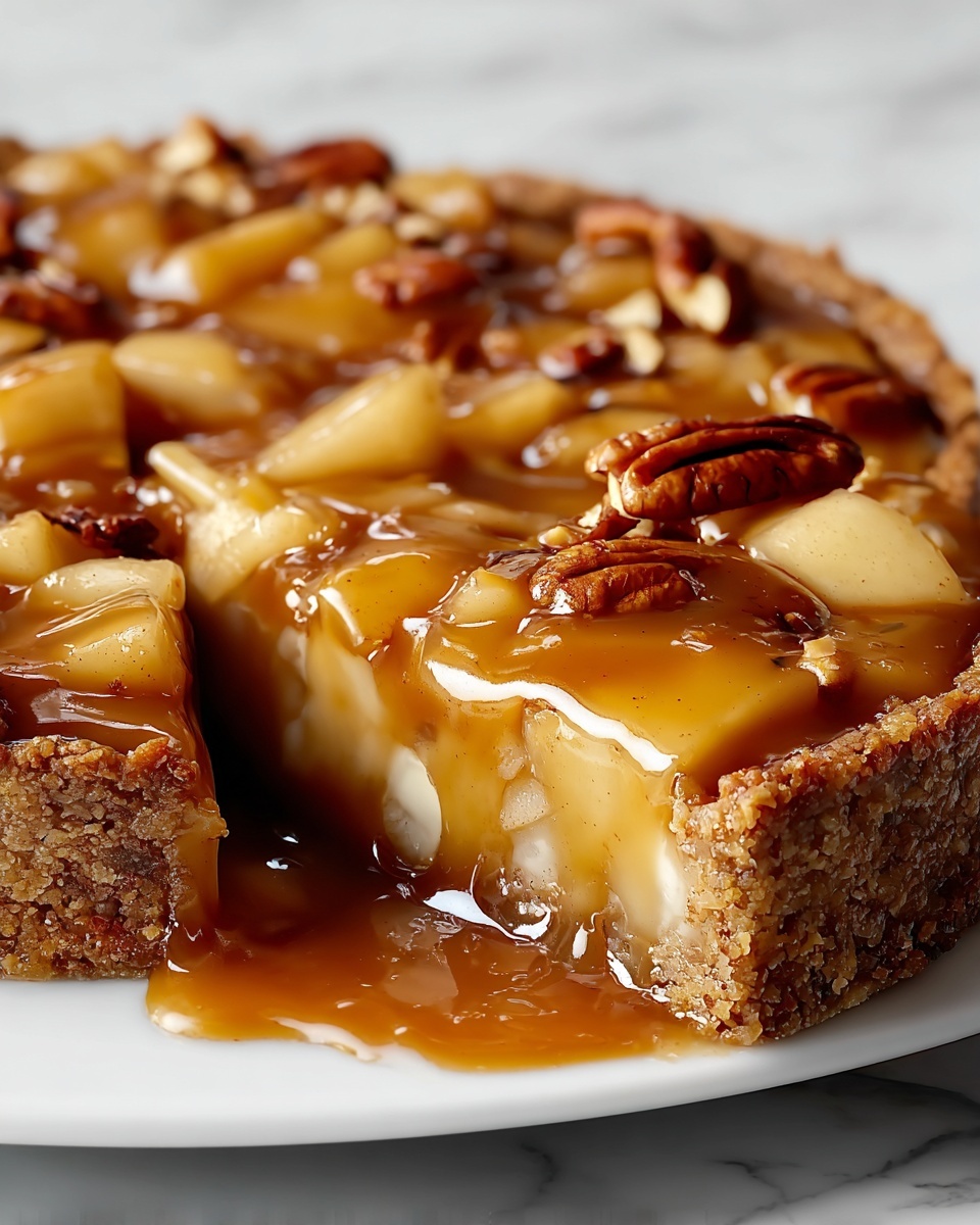 Swedish Apple Cake with Caramel Recipe - Recipe Image