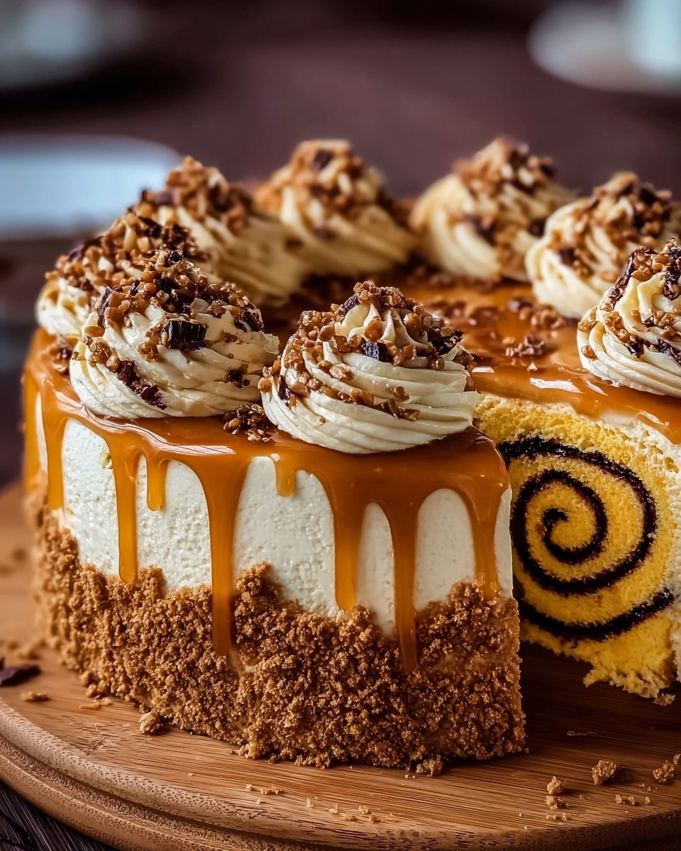 Coffee Cake Roll with KahlĂșa-Stabilized Whipped Cream Recipe - Recipe Image