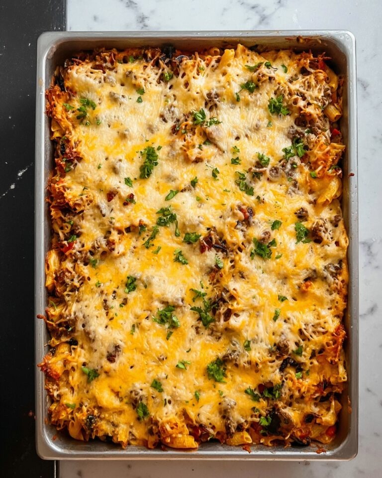 Healthy Big Mac Casserole Recipe