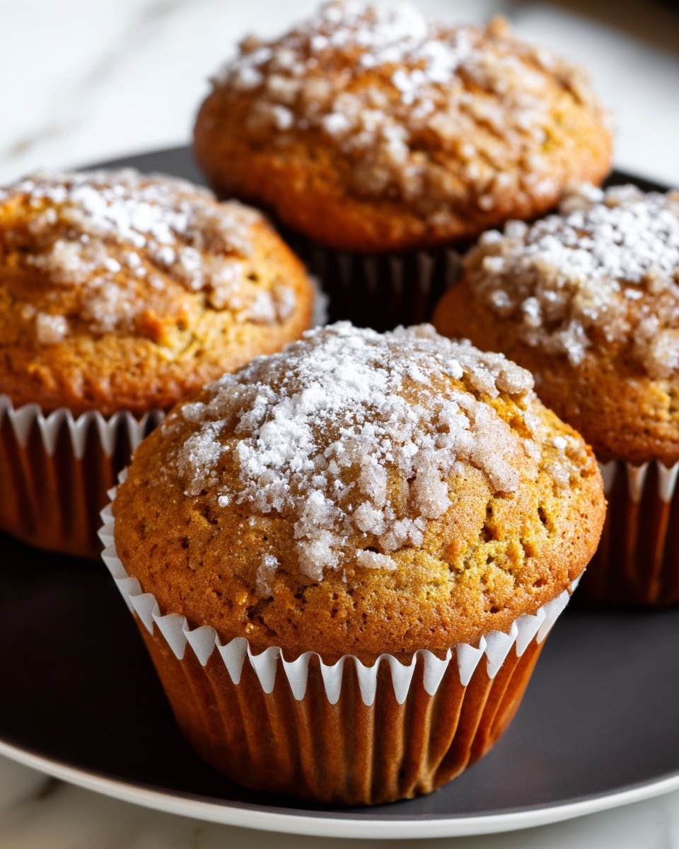 Pumpkin Oat Flour Muffins Recipe - Recipe Image