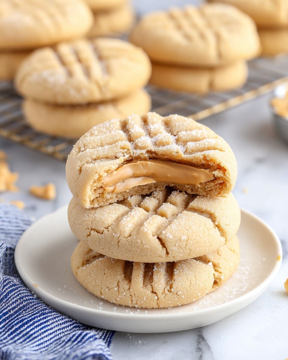 Peanut Butter Sandwich Cookies Recipe - Recipe Image