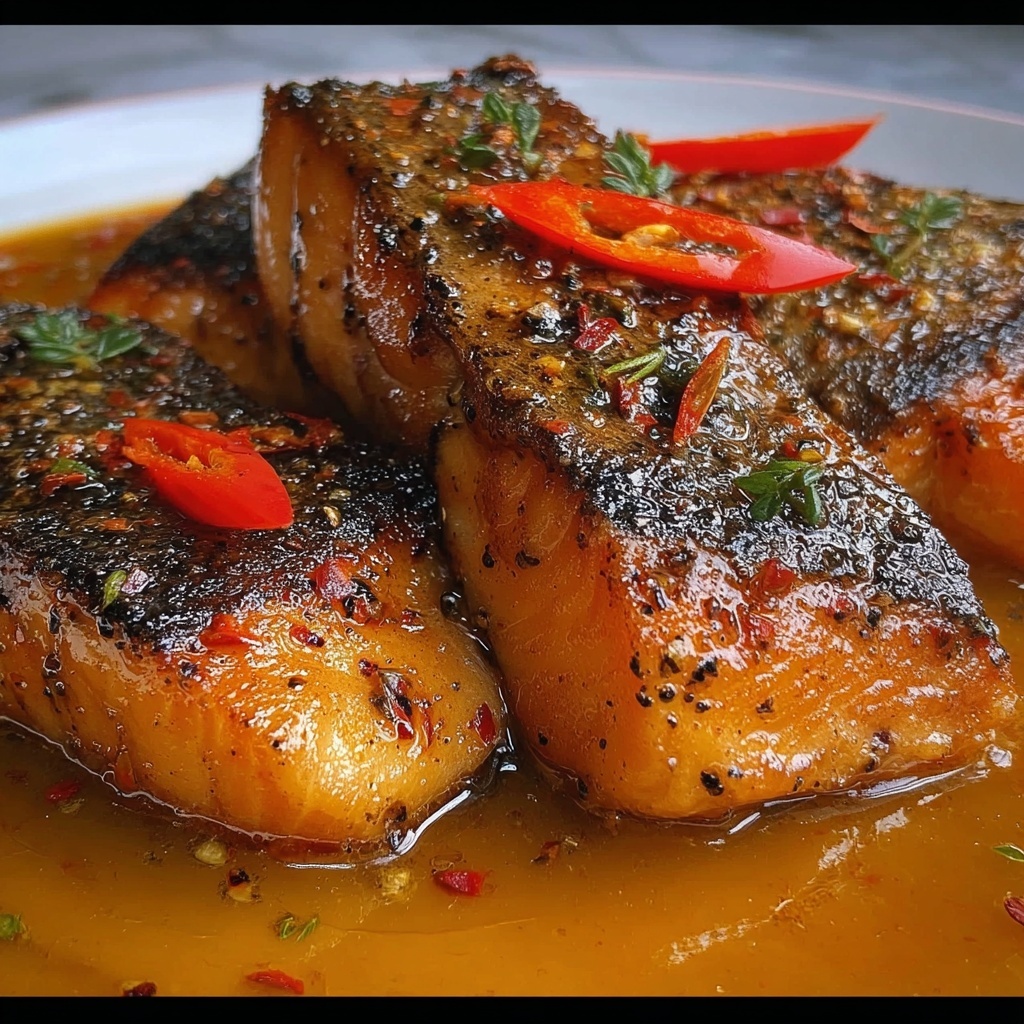 Cajun Honey Butter Salmon Recipe - Recipe Image