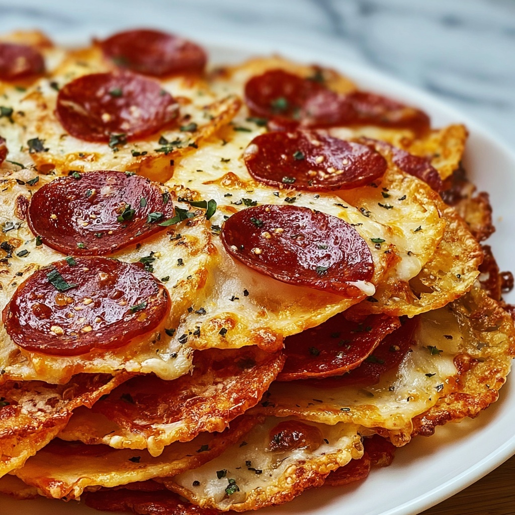 Pizza Chips: The Ultimate Crispy Snack for Pizza Lovers Recipe - Recipe Image