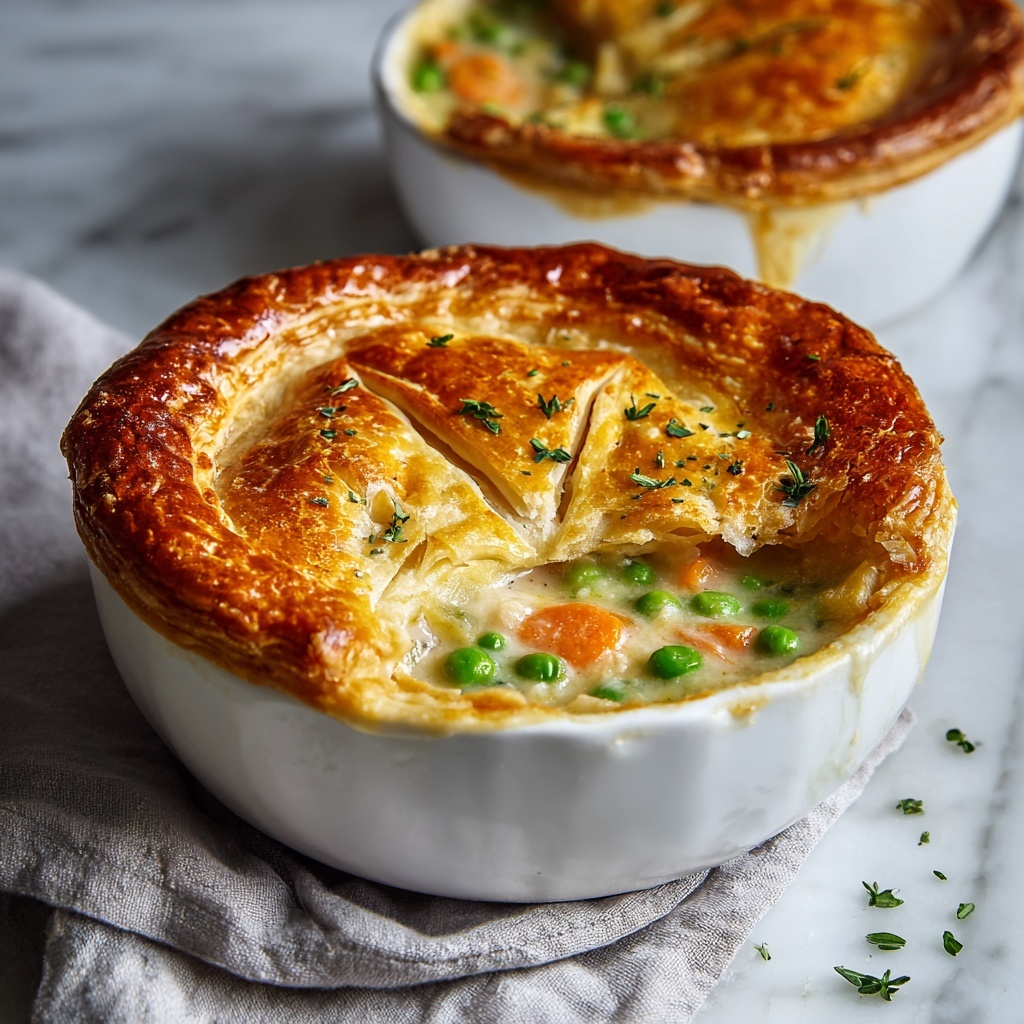 Thanksgiving Leftover Turkey Pot Pie Recipe - Recipe Image