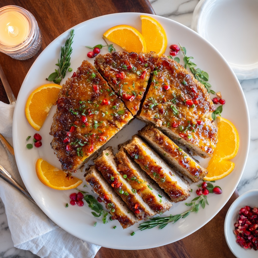 Cranberry Orange Glazed Turkey Breast Recipe - Recipe Image