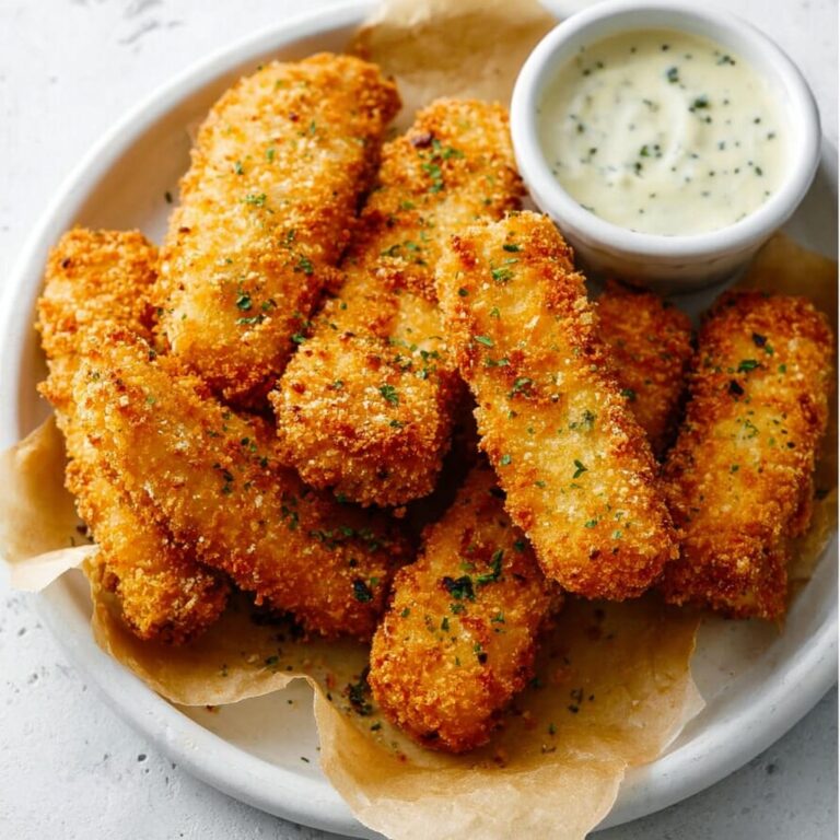 Garlic Parmesan Chicken Tenders Recipe