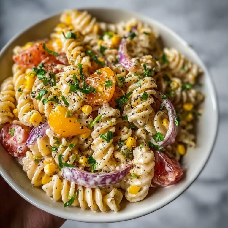 Mexican Street Corn Pasta Salad Recipe