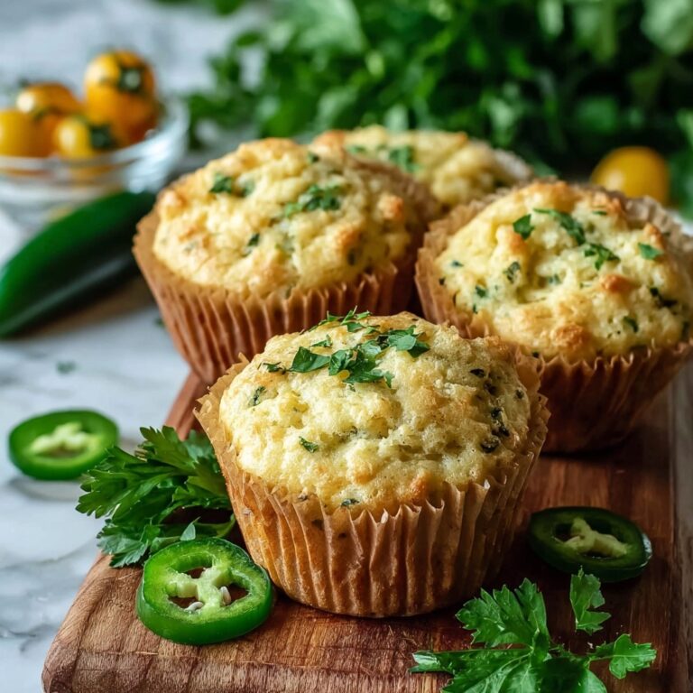Jalapeño Cornbread Muffins with Cream Cheese Filling Recipe
