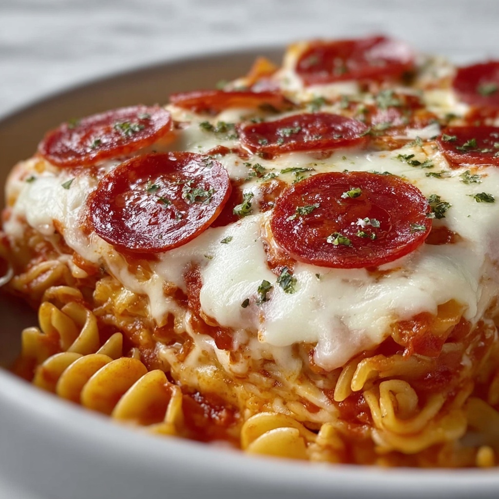 Pepperoni Pasta Bake Recipe - Recipe Image