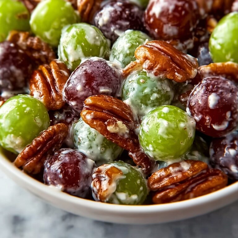 Grape Salad with Brown Sugar & Pecans Recipe