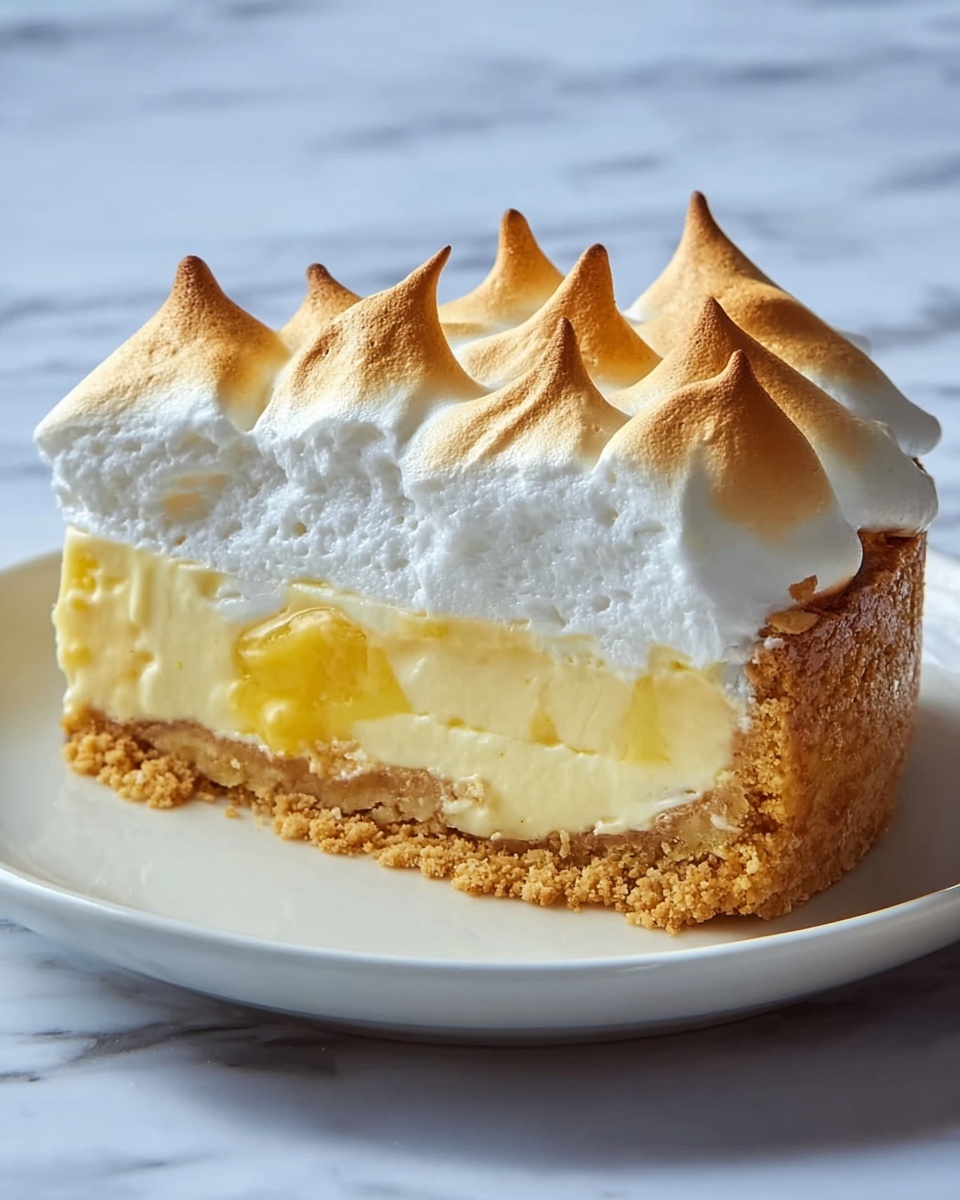 Lemon Meringue Cheesecake Recipe - Recipe Image